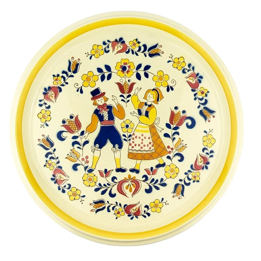 Mikasa International Dinner Plate Country Store Courtship C6301 Replacement VTG